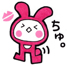 Daily Sticker of cheek rabbit sticker #14772591