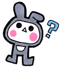 Daily Sticker of cheek rabbit sticker #14772594