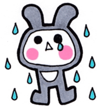 Daily Sticker of cheek rabbit sticker #14772596