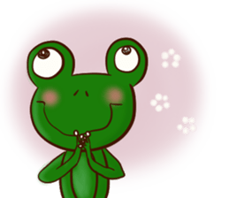 Happy Frog MORIAGERO2 sticker #14772683