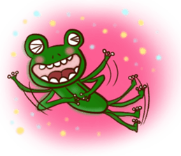 Happy Frog MORIAGERO2 sticker #14772684