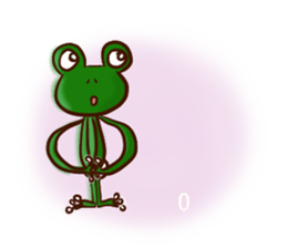 Happy Frog MORIAGERO2 sticker #14772687