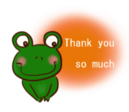 Happy Frog MORIAGERO2 sticker #14772716