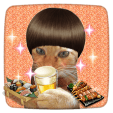 katsura cat2 sticker #14773323