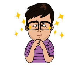 Van and his Corgi sticker #14774354