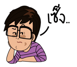 Van and his Corgi sticker #14774358