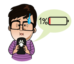 Van and his Corgi sticker #14774359