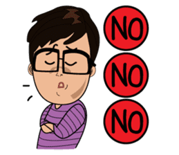 Van and his Corgi sticker #14774363