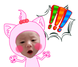 animal baby sticker #14775016