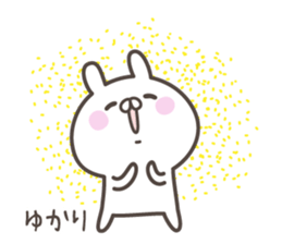 YUKARI's basic pack,cute rabbit sticker #14775591