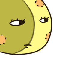 SAN san and MOON san sticker #14775707