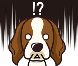 iinu - Irish Red and White Setter sticker #14775739