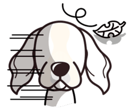 iinu - Irish Red and White Setter sticker #14775750