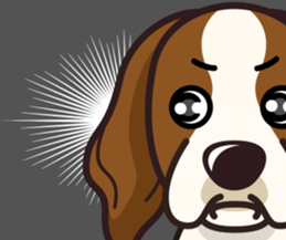 iinu - Irish Red and White Setter sticker #14775757