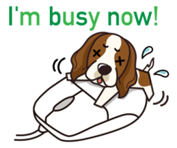 iinu - Irish Red and White Setter sticker #14775762