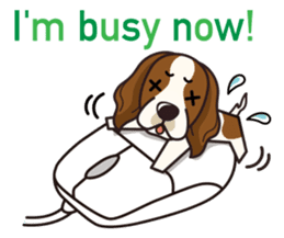 iinu - Irish Red and White Setter sticker #14775762