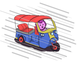 Pink Lion sticker #14776780