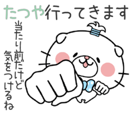 Cat Sticker Tatsuya sticker #14777159