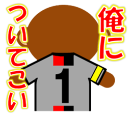 SOCCER CLUB STICKER(monkey) sticker #14777315