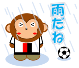 SOCCER CLUB STICKER(monkey) sticker #14777327