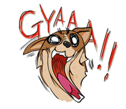 Corgi raboo [English ver] sticker #14777589