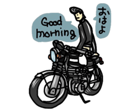 riders man 5 bilingual version sticker #14777758