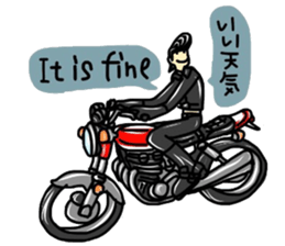 riders man 5 bilingual version sticker #14777759