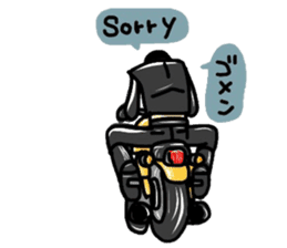 riders man 5 bilingual version sticker #14777763