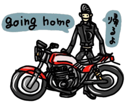 riders man 5 bilingual version sticker #14777766