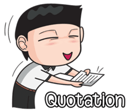 Sawad the Super Salesman (English) sticker #14777941