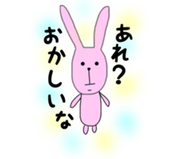 everyday rabbit1 sticker #14778068