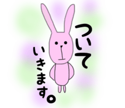 everyday rabbit1 sticker #14778083