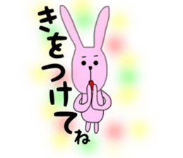 everyday rabbit1 sticker #14778087
