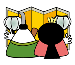 The Doll's Festival Of Rice Balls sticker #14778106