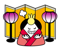 The Doll's Festival Of Rice Balls sticker #14778124
