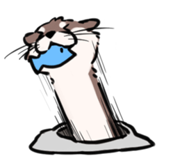 kawanago sticker #14778137