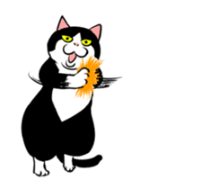 A little fat cat animation 2 sticker #14778316