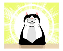 A little fat cat animation 2 sticker #14778333