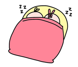 Bunny&Vava sweet couple sticker #14778354