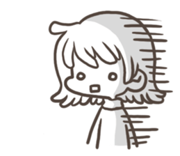 The cute girl : Mumu (Eng.) sticker #14778410