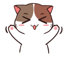 muuga cat sticker #14778573