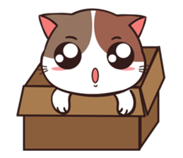 muuga cat sticker #14778592