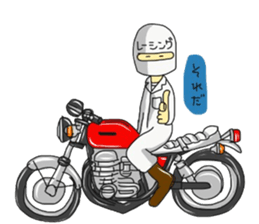 everyday helmet boy5 oldbikeclub version sticker #14778598