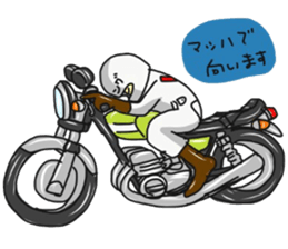 everyday helmet boy5 oldbikeclub version sticker #14778599