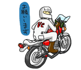 everyday helmet boy5 oldbikeclub version sticker #14778602