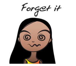 Straight hair Anne sticker #14778642