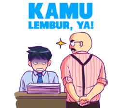 Anak Kantor Kekinian sticker #14778760