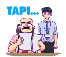 Anak Kantor Kekinian sticker #14778762