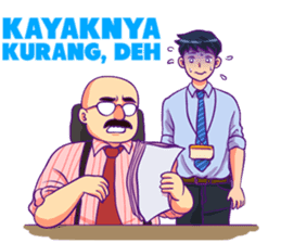 Anak Kantor Kekinian sticker #14778763