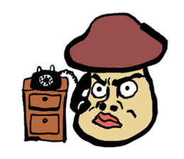 Mushroom brother! sticker #14779203